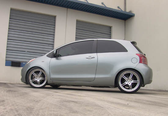 Toyota Dealer Miami >> Toyota Yaris with R1 Racing 18 Inch Wheels - Rims and ... Toyota Dealer Miami >> Toyota Yaris with R1 Racing 18 Inch Wheels - Rims and ...